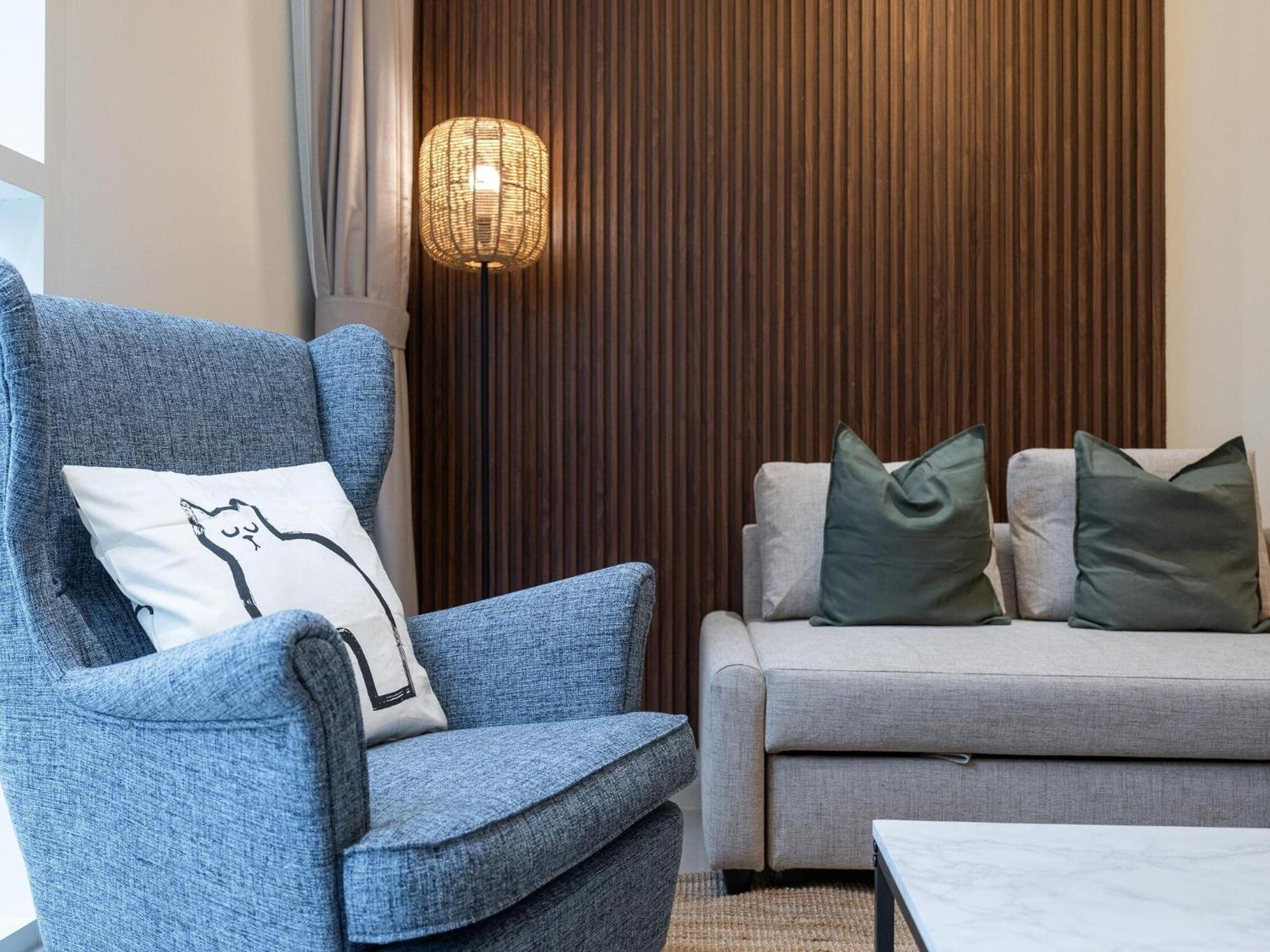 Luxe Apartments Near Dubai Mall Burj Khalifa Pool Gym Parking Bagian luar foto