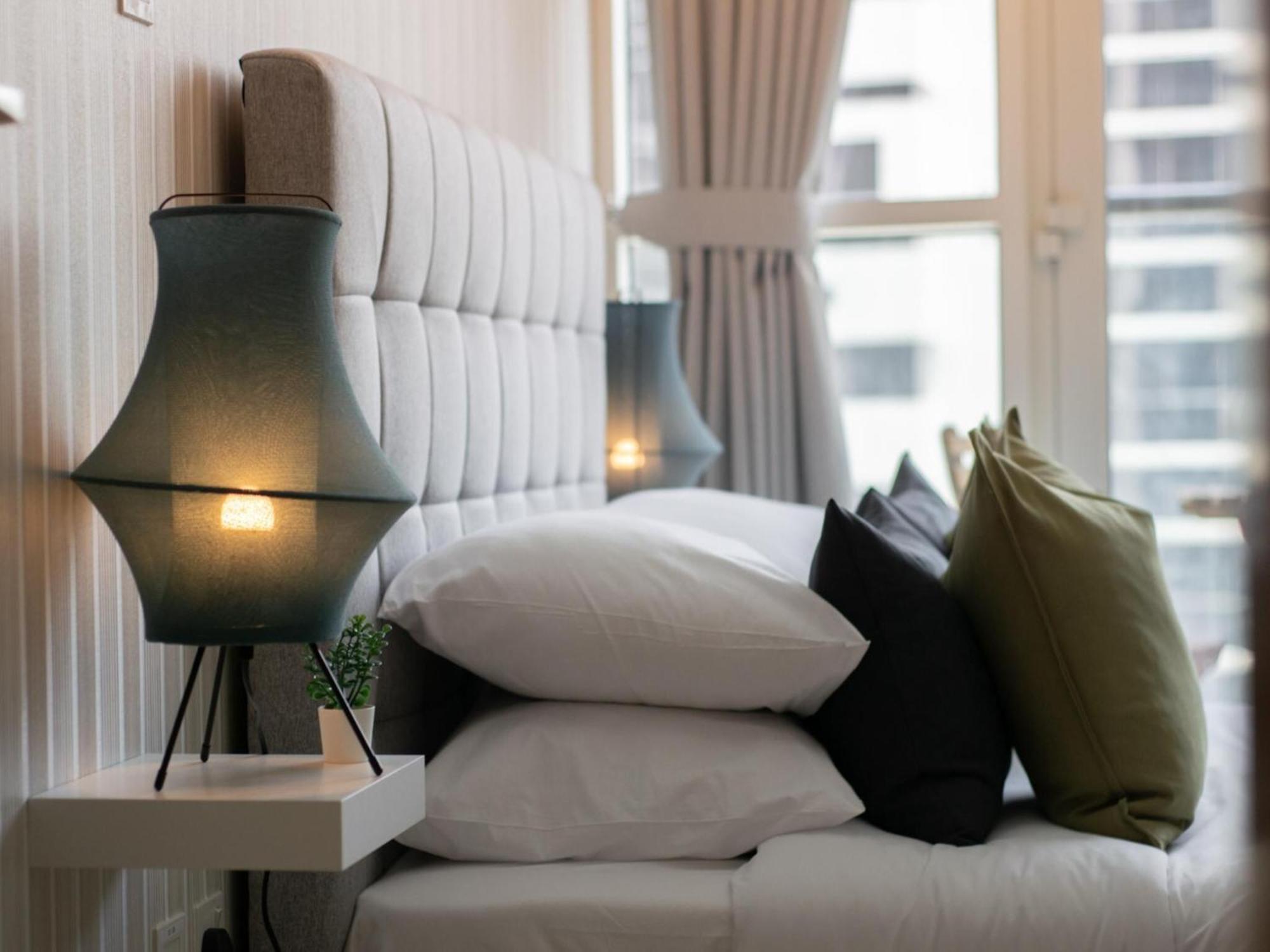 Luxe Apartments Near Dubai Mall Burj Khalifa Pool Gym Parking Bagian luar foto