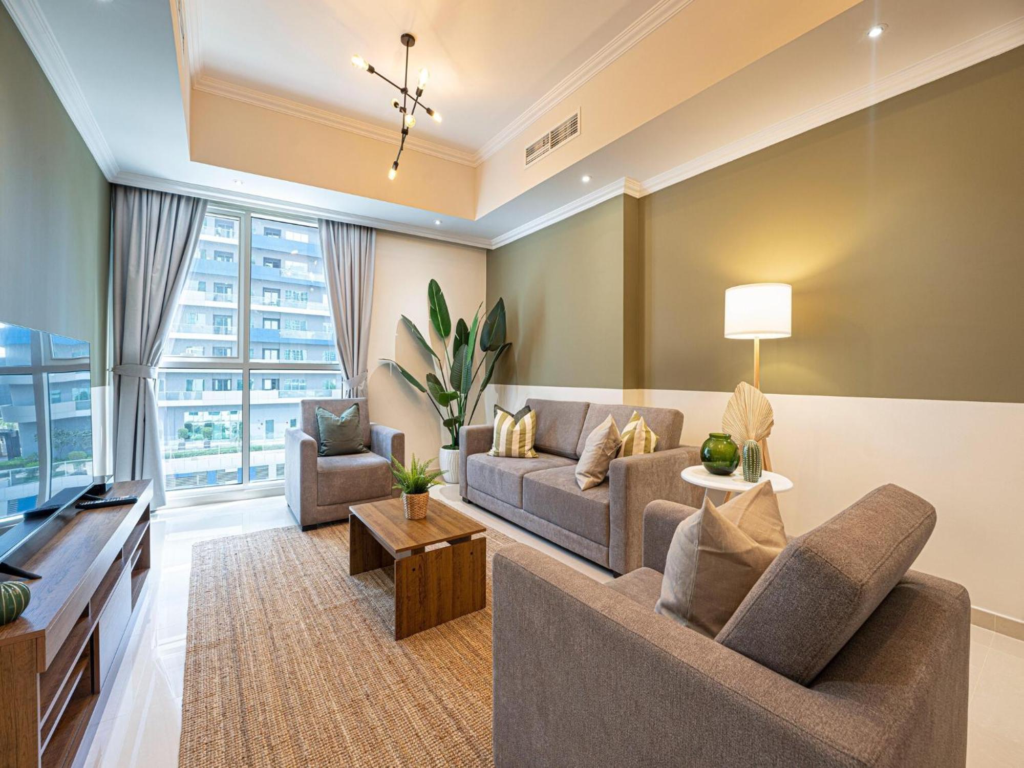 Luxe Apartments Near Dubai Mall Burj Khalifa Pool Gym Parking Bagian luar foto