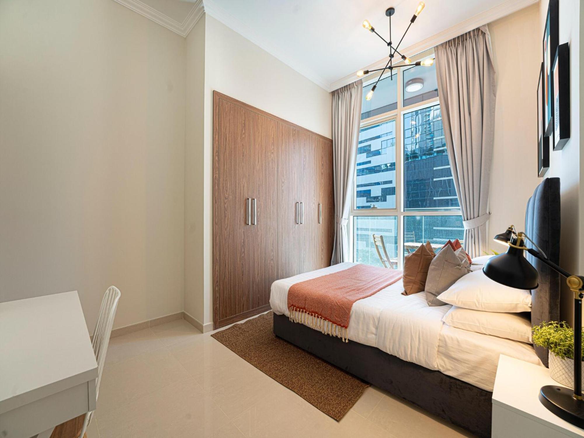 Luxe Apartments Near Dubai Mall Burj Khalifa Pool Gym Parking Bagian luar foto